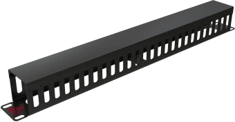 Кабельный органайзер Sysmatrix SA 0021.911 дл.482мм шир.70мм выс.45мм 1U черный - купить недорого с доставкой в интернет-магазине