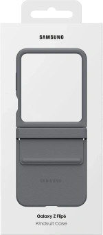 Чехол (клип-кейс) Samsung для Samsung Galaxy Z Flip6 Kindsuit Case Flip 6 (F741) серый (EF-VF741PJEGRU) - купить недорого с доставкой в интернет-магазине