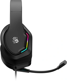 Наушники с микрофоном A4Tech Bloody G260 черный 2м мониторные USB оголовье (G260) - купить недорого с доставкой в интернет-магазине
