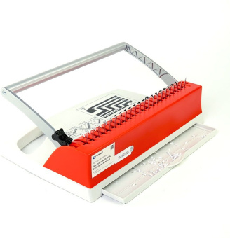 Переплетчик Heleos БП9п (БП9ПБК) A4/перф.9л.сшив/макс.150л./пластик.пруж. (6-19мм) - купить недорого с доставкой в интернет-магазине