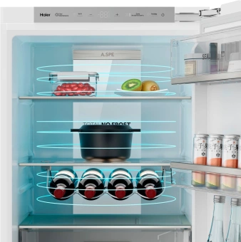 Холодильник Haier BCF5261WRU 2-хкамерн. белый инвертер - купить недорого с доставкой в интернет-магазине