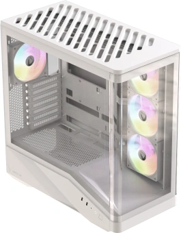 Корпус Formula Crystal U9 PA белый без БП ATX 9x120mm 3x140mm 2xUSB3.0 audio bott PSU - купить недорого с доставкой в интернет-магазине