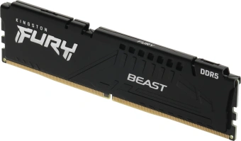 Память DDR5 2x32GB 5200MHz Kingston KF552C40BB2K2-64 Fury Beast Black Expo RTL Gaming PC5-41600 CL40 DIMM 288-pin 1.25В dual rank с радиатором Ret - купить недорого с доставкой в интернет-магазине