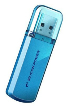 Флеш Диск Silicon Power 32GB Helios 101 SP032GBUF2101V1B USB2.0 синий - купить недорого с доставкой в интернет-магазине