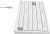Клавиатура A4Tech Fstyler FBX53C белый USB беспроводная BT/Radio slim Multimedia (FBX53C) - купить недорого с доставкой в интернет-магазине