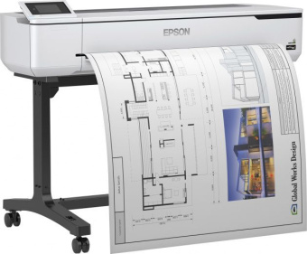 Плоттер Epson SureColor SC-T5100 (C11CF12301A0/C11CF12301A1) A0/36" - купить недорого с доставкой в интернет-магазине