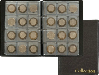 Папка с 10 прозр.вклад. Silwerhof Create ПВХ 0.25мм коричневый - купить недорого с доставкой в интернет-магазине