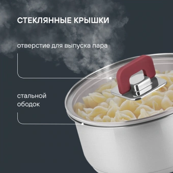 Набор посуды Rondell Savvy RDS-1189 10 предметов - купить недорого с доставкой в интернет-магазине