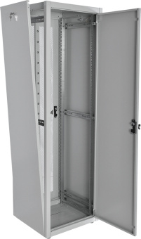 Шкаф коммутационный ЦМО (ШТК-Э-42.8.8-44АА) напольный 42U 800x800мм пер.дв.перфор. задн.дв.перфор. 2 бок.пан. направл.под закл.гайки 710кг серый 715мм 105кг 180град. 1987мм IP20 сталь - купить недорого с доставкой в интернет-магазине