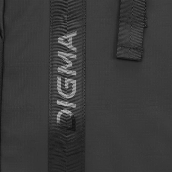 Рюкзак для ноутбука 15.6" Digma Lifestyle L1 черный полиэстер (DGBP15L1BK) - купить недорого с доставкой в интернет-магазине