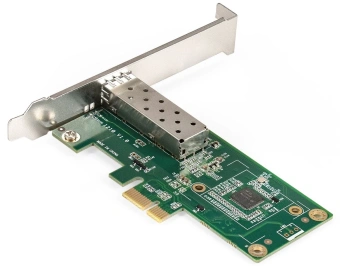 Сетевой адаптер Gigabit Ethernet Exegate EXE-i210-F1 EX296228RUS PCI Express x1 - купить недорого с доставкой в интернет-магазине