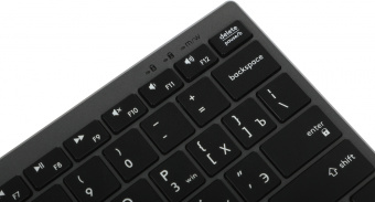 Клавиатура A4Tech Fstyler FX51 серый USB slim Multimedia (FX51 GREY) - купить недорого с доставкой в интернет-магазине