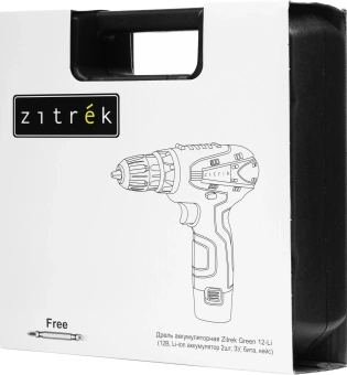 Дрель-шуруповерт Zitrek Green 12-Li аккум. патрон:быстрозажимной (кейс в комплекте) (063-4072) - купить недорого с доставкой в интернет-магазине