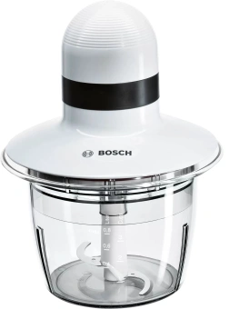 Измельчитель электрический Bosch MMR08A1 0.8л. 400Вт белый/черный - купить недорого с доставкой в интернет-магазине