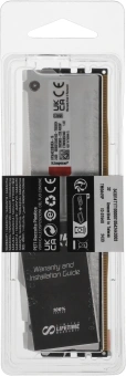 Память DDR5 16GB 6400MHz Kingston KF564C32BWEA-16 Fury Beast RGB RTL Gaming PC5-51200 CL32 DIMM 288-pin 1.4В dual rank с радиатором Ret - купить недорого с доставкой в интернет-магазине