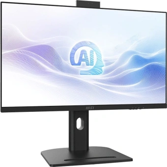 Моноблок MSI Modern AM273QP AI 1UM-088XRU 27" WQHD Core Ultra 7 155H (1.4) 32Gb SSD1Tb Graphics CR без ОС 2.5Gigabit WiFi BT 120W клавиатура мышь Cam черный 2560x1440 - купить недорого с доставкой в интернет-магазине