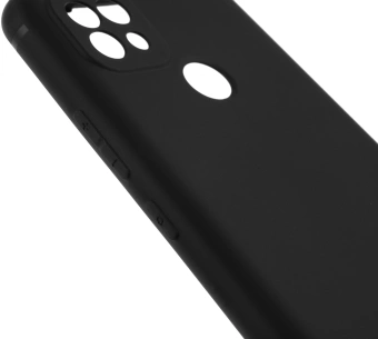 Чехол (клип-кейс) BoraSCO для Realme C21 черный (матовый) (40041) - купить недорого с доставкой в интернет-магазине