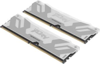 Память DDR5 2x32GB 6400MHz Kingston KF564C32RWAK2-64 Fury Renegade XMP RGB RTL Gaming PC5-51200 CL32 DIMM 288-pin 1.4В kit single rank с радиатором Ret - купить недорого с доставкой в интернет-магазине