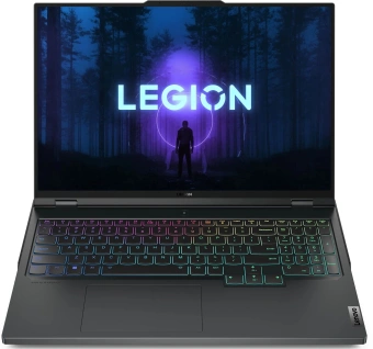 Ноутбук Lenovo Legion Pro 5 16ARX8 Ryzen 7 7745HX 16Gb SSD1Tb NVIDIA GeForce RTX4060 8Gb 16" IPS WQXGA (2560x1600) noOS dk.grey WiFi BT Cam (82WM00FYRK) - купить недорого с доставкой в интернет-магазине