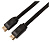 Кабель аудио-видео LAZSO WH-111 HDMI (m)/HDMI (m) 25м. позолоч.конт. черный (WH-111(25M))