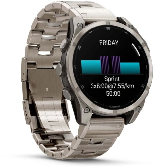 Смарт-часы Garmin Fenix fenix 8 47mm 47мм 1.4" AMOLED корп.серый рем.серый разм.брасл.:125-210мм (010-02904-40) - купить недорого с доставкой в интернет-магазине
