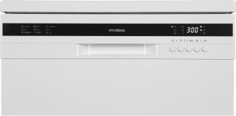 Посудомоечная машина Hyundai DF126 белый (полноразмерная) - купить недорого с доставкой в интернет-магазине