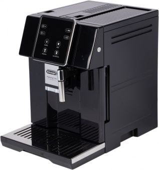 Кофемашина Delonghi Perfecta ESAM420.40.B 1450Вт черный/серебристый - купить недорого с доставкой в интернет-магазине