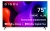Телевизор QLED Digma 75" DM-LED75UQB31 Google TV Frameless Metal черный/черный 4K Ultra HD 60Hz MEMC DVB-T DVB-T2 DVB-C DVB-S DVB-S2 USB WiFi Smart TV - купить недорого с доставкой в интернет-магазине
