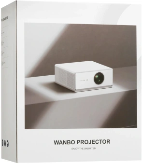 Проектор Wanbo X5 Pro New LCD 1100Lm ANSI (1920x1080) 3000:1 ресурс лампы:20000часов 2xUSB typeA 1xHDMI 2.71кг - купить недорого с доставкой в интернет-магазине
