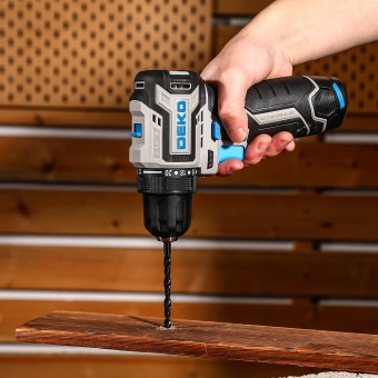 Дрель-шуруповерт Deko Loner 12V PRO аккум. патрон:быстрозажимной (кейс в комплекте) (085-1011) - купить недорого с доставкой в интернет-магазине