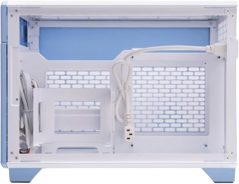 Корпус Thermaltake TR100 Hydrangea голубой без БП miniITX 8x140mm 2x200mm 2xUSB3.0 1xUSB3.1 audio bott PSU - купить недорого с доставкой в интернет-магазине