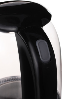 Чайник электрический Starwind SKG1210 1.7л. 2200Вт черный (корпус: стекло) - купить недорого с доставкой в интернет-магазине