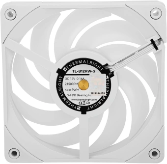Вентилятор Thermalright TL-B12RW-S ARGB белый 4-pin 28.1dB Ret - купить недорого с доставкой в интернет-магазине