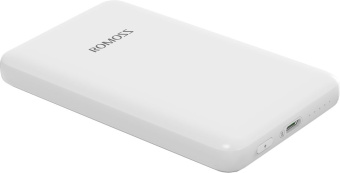 Мобильный аккумулятор Romoss WSS05 5000mAh 3A PD беспров.зар. белый - купить недорого с доставкой в интернет-магазине
