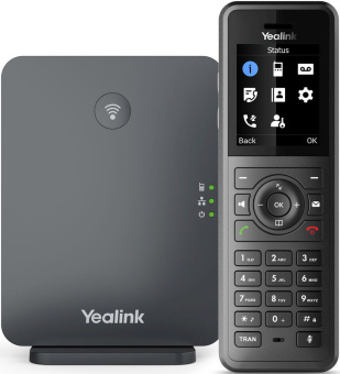 Телефон SIP Yealink W77P черный - купить недорого с доставкой в интернет-магазине