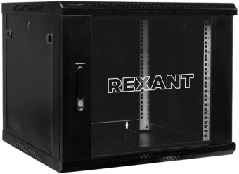 Шкаф коммутационный Rexant (04-0966-112) настенный 6U 400x542мм пер.дв.стекл серый - купить недорого с доставкой в интернет-магазине