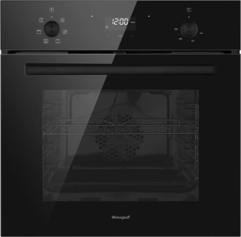 Духовой шкаф Электрический Weissgauff EOV 676 SB Black Edition черный - купить недорого с доставкой в интернет-магазине