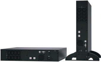 Источник бесперебойного питания Powercom Smart King Pro+ SPR-1000 LCD 800Вт 1000ВА черный - купить недорого с доставкой в интернет-магазине