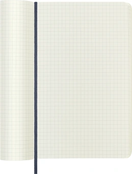 Блокнот Moleskine CLASSIC SOFT QP617B20 Large 130х210мм 192стр. клетка мягкая обложка синий сапфир - купить недорого с доставкой в интернет-магазине