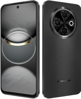 Смартфон Tecno Spark 30C 256Gb 8Gb черный моноблок 3G 4G 2Sim 6.67" 720x1600 Android 13 48Mpix 802.11 a/b/g/n/ac NFC GPS GSM900/1800 GSM1900 TouchSc Protect VidConf FM A-GPS microSD max1024Gb - купить недорого с доставкой в интернет-магазине