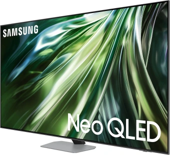 Телевизор QLED Samsung 65" QE65QN90DAUXRU Series 9 черненое серебро/серебристый 4K Ultra HD 120Hz DVB-T2 DVB-C DVB-S2 USB WiFi Smart TV - купить недорого с доставкой в интернет-магазине
