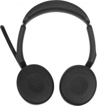Наушники с микрофоном Jabra Evolve2 55 Link380a MS черный накладные BT оголовье (25599-999-999) - купить недорого с доставкой в интернет-магазине