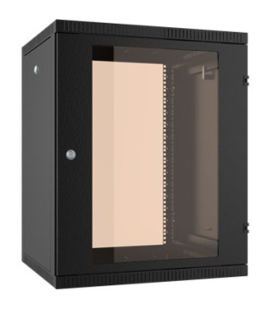 Шкаф коммутационный C3 Solutions WALLBOX 15-65 B (NT084703) настенный 15U 600x520мм пер.дв.стекл направл.под закл.гайки 225кг черный 470мм 25кг 744мм IP20 сталь - купить недорого с доставкой в интернет-магазине