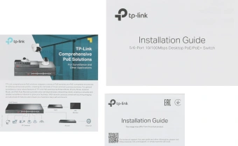 Коммутатор TP-Link TL-SF1006P (L2) 6x100Мбит/с 4PoE+ 67W неуправляемый - купить недорого с доставкой в интернет-магазине