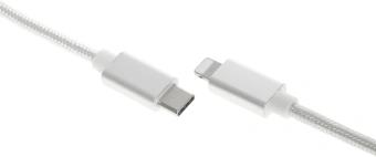Кабель Cactus CS-LG.USB.C-1 USB Type-C (m)-Lightning (m) 1м белый блистер - купить недорого с доставкой в интернет-магазине