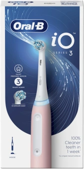 Зубная щетка электрическая Oral-B IO_S3_BLUSH PINK розовый - купить недорого с доставкой в интернет-магазине