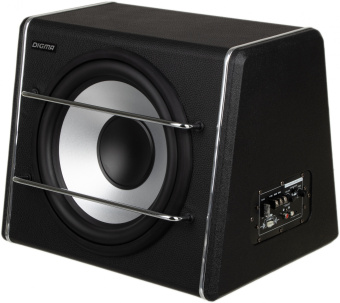 Сабвуфер автомобильный Digma DCS-120 300Вт активный (30см/12") - купить недорого с доставкой в интернет-магазине