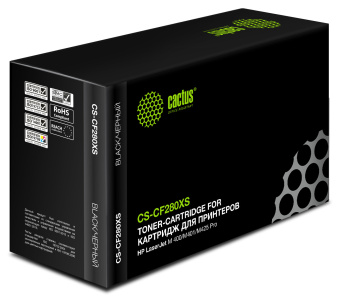 Картридж лазерный Cactus CS-CF280XS CF280X черный (6900стр.) для HP LJ Pro 400/M401/M425 - купить недорого с доставкой в интернет-магазине