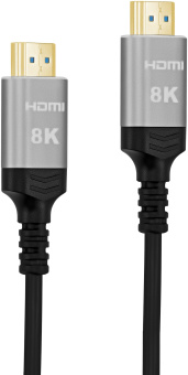 Кабель аудио-видео Digma HDMI 2.1 AOC HDMI (m)/HDMI (m) 50м. позолоч.конт. черный (HDMI-AOC2.1-50) - купить недорого с доставкой в интернет-магазине