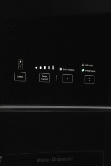 Холодильник Hitachi R-W660PUC7 GBK 2-хкамерн. черный стекло инвертер - купить недорого с доставкой в интернет-магазине
